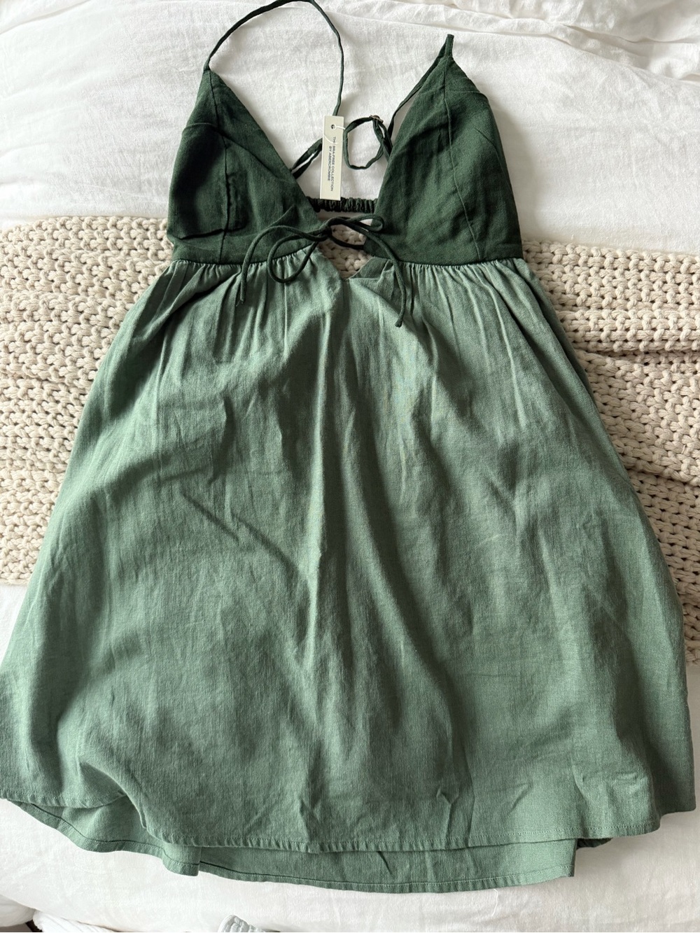 ABERCROMBIE green romper